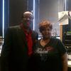 H. Metcalf with Cassis Mack Program Director KGGR Dallas Texas